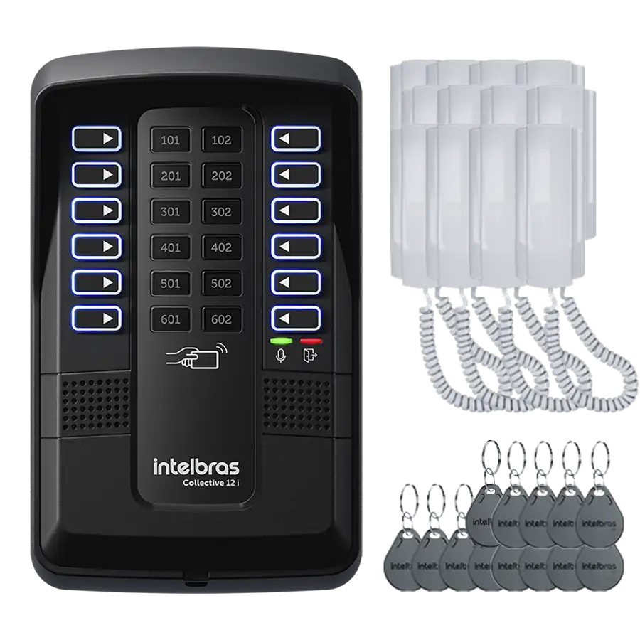 Portero Eléctrico para 12 viviendas en Ambato