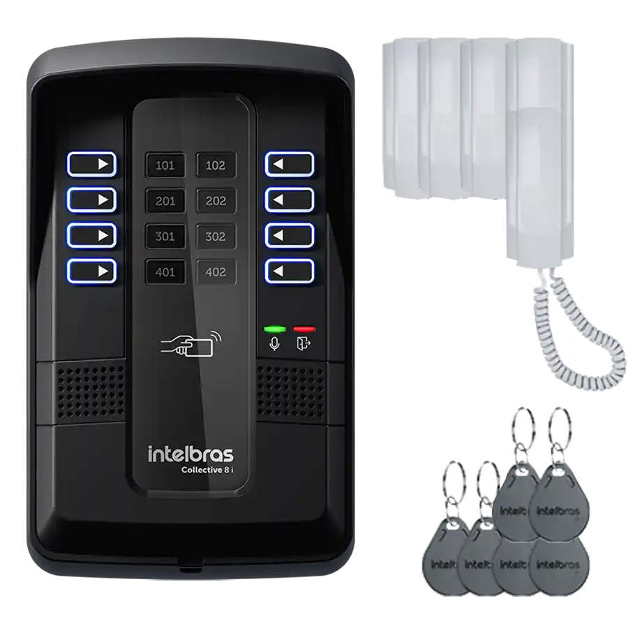 Portero Eléctrico para 5 Departamentos en Ambato