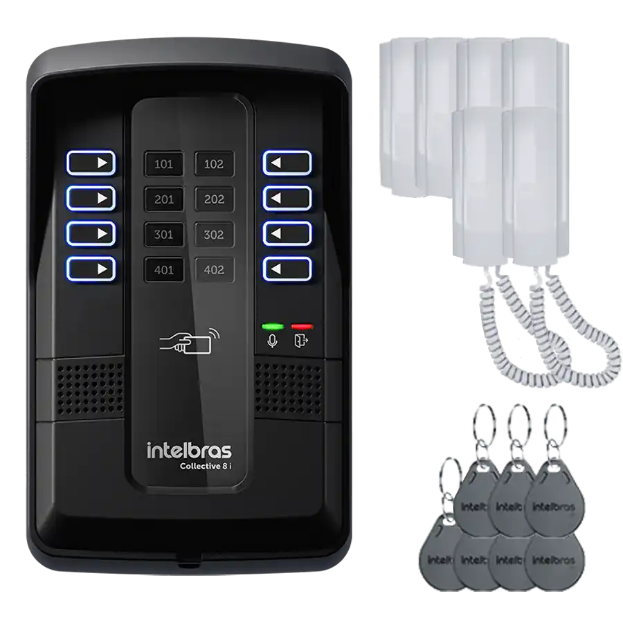 Portero Eléctrico para 6 Departamentos en Ambato