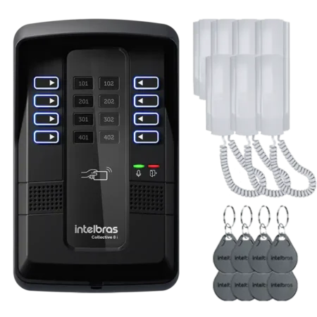 Portero Eléctrico para 7 Departamentos en Ambato