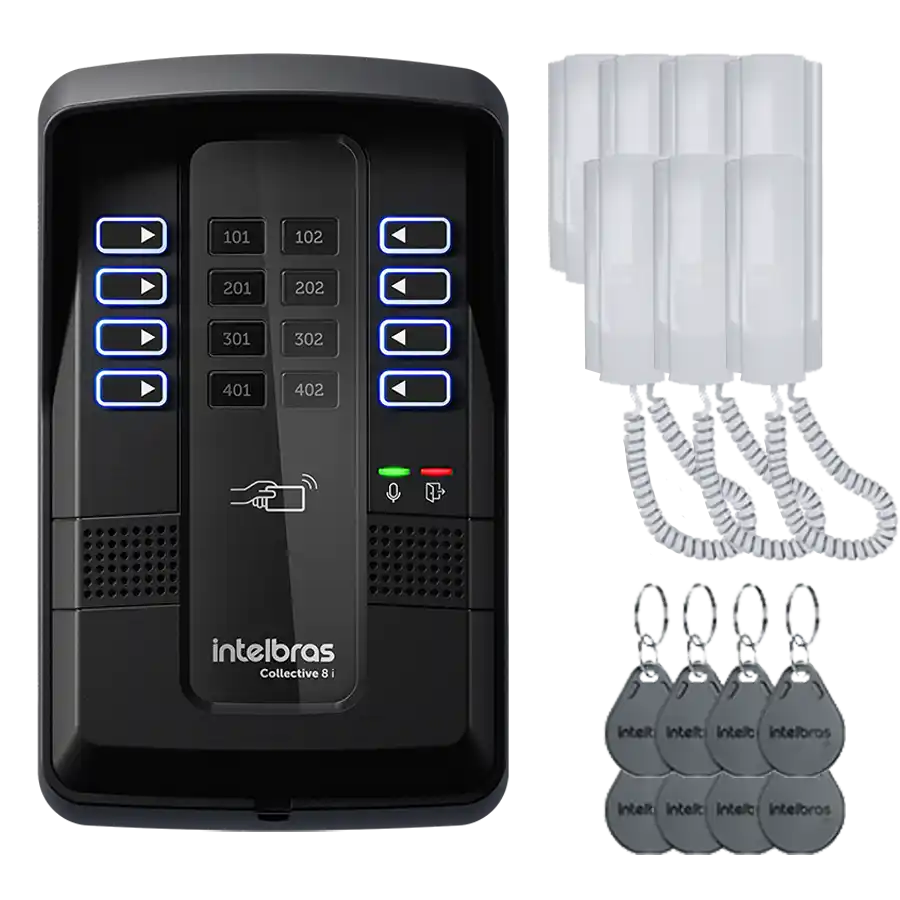 Portero Eléctrico para 7 Departamentos en Ambato