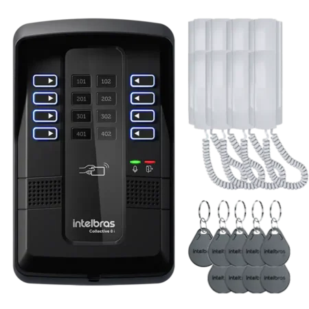 Portero Eléctrico para 8 Departamentos en Ambato