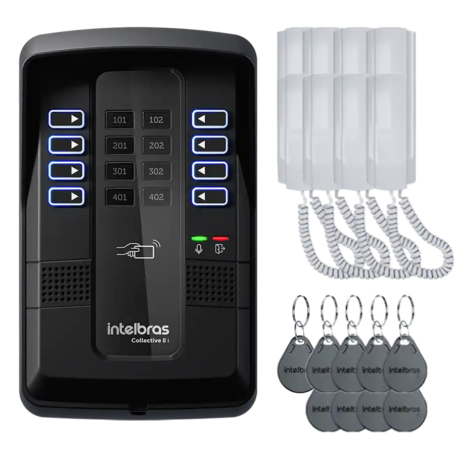 Portero Eléctrico para 8 Departamentos en Ambato