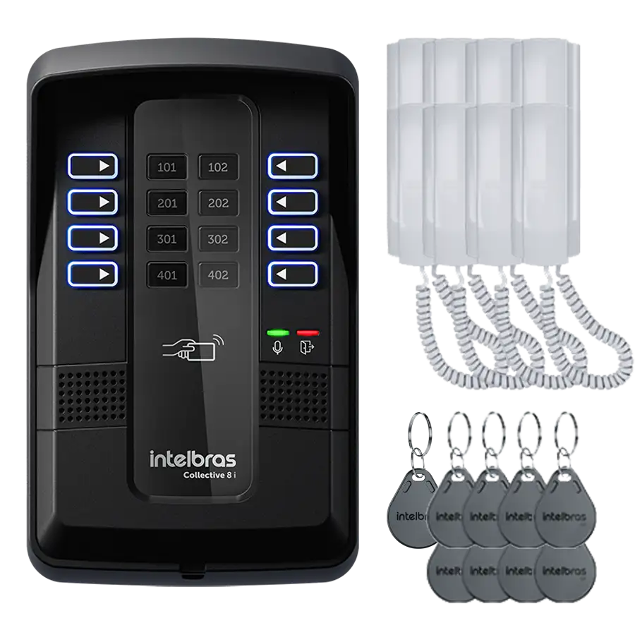 Portero Eléctrico para 8 viviendas en Ambato