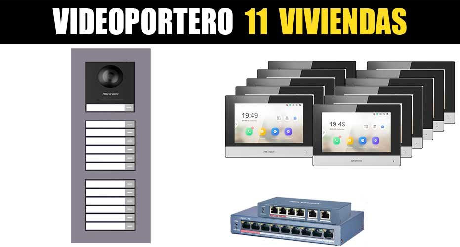 VideoPortero para 11 Viviendas