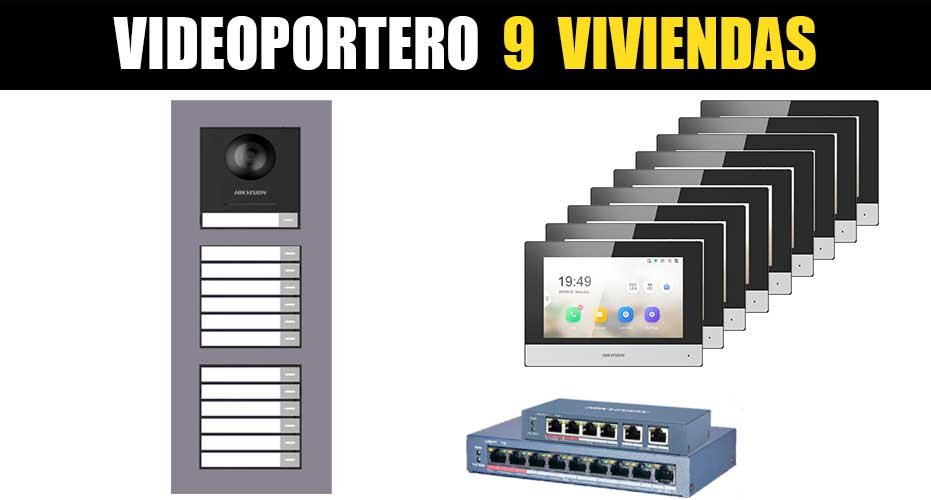 VideoPortero para 9 Viviendas