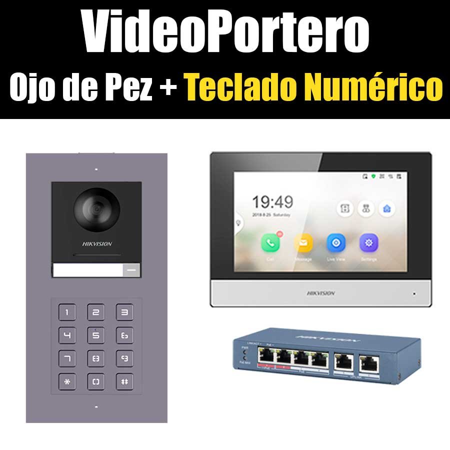 VideoPortero Teclado numérico