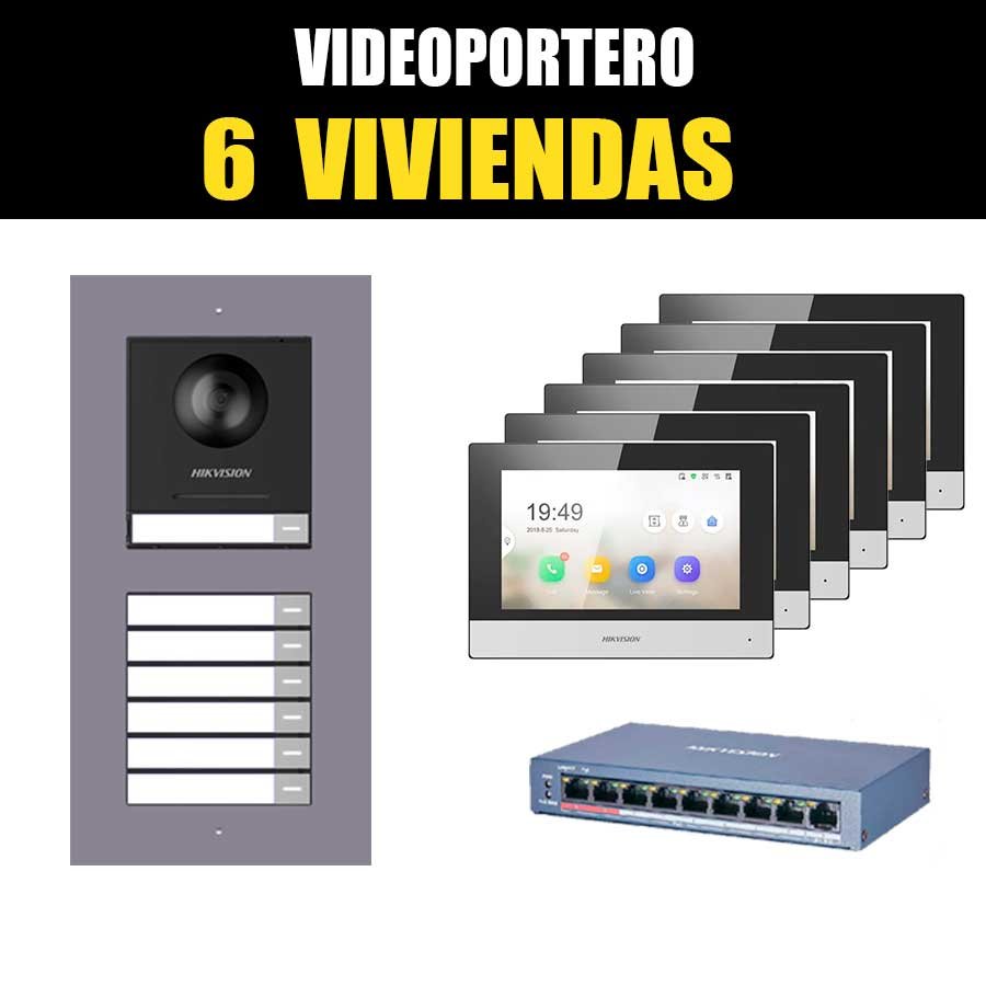 VideoPortero 6 viviendas