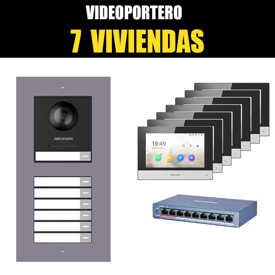 VideoPortero 7 Viviendas