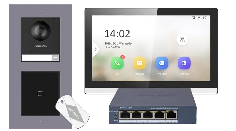 Videoportero llave magnética en Ambato