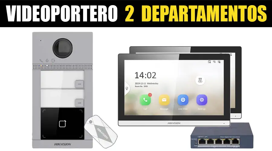 Videoportero para 2 Viviendas Ambato