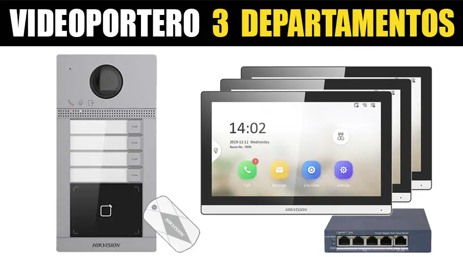 Videoportero para 3 Viviendas en Ambato