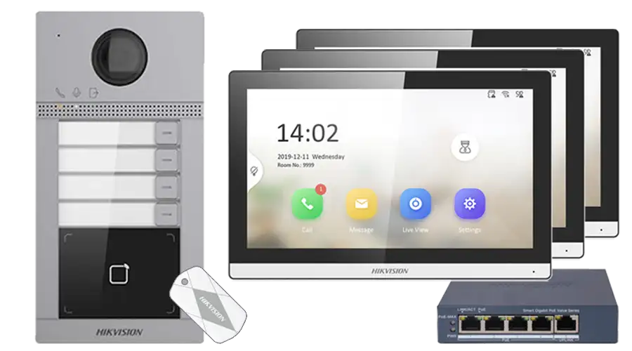 Videoportero para 3 Viviendas en Ambato