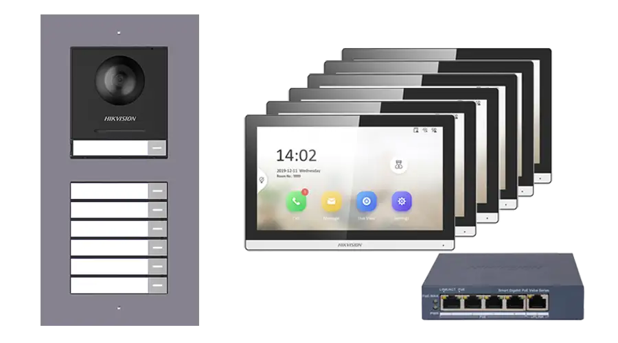 Videoportero para 6 Viviendas en Ambato