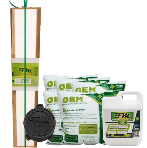 Materiales para puesta a tierra