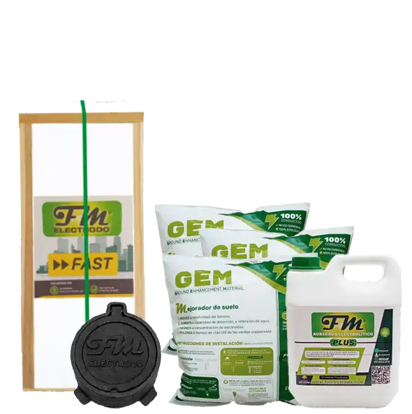 Materiales para puesta a tierra