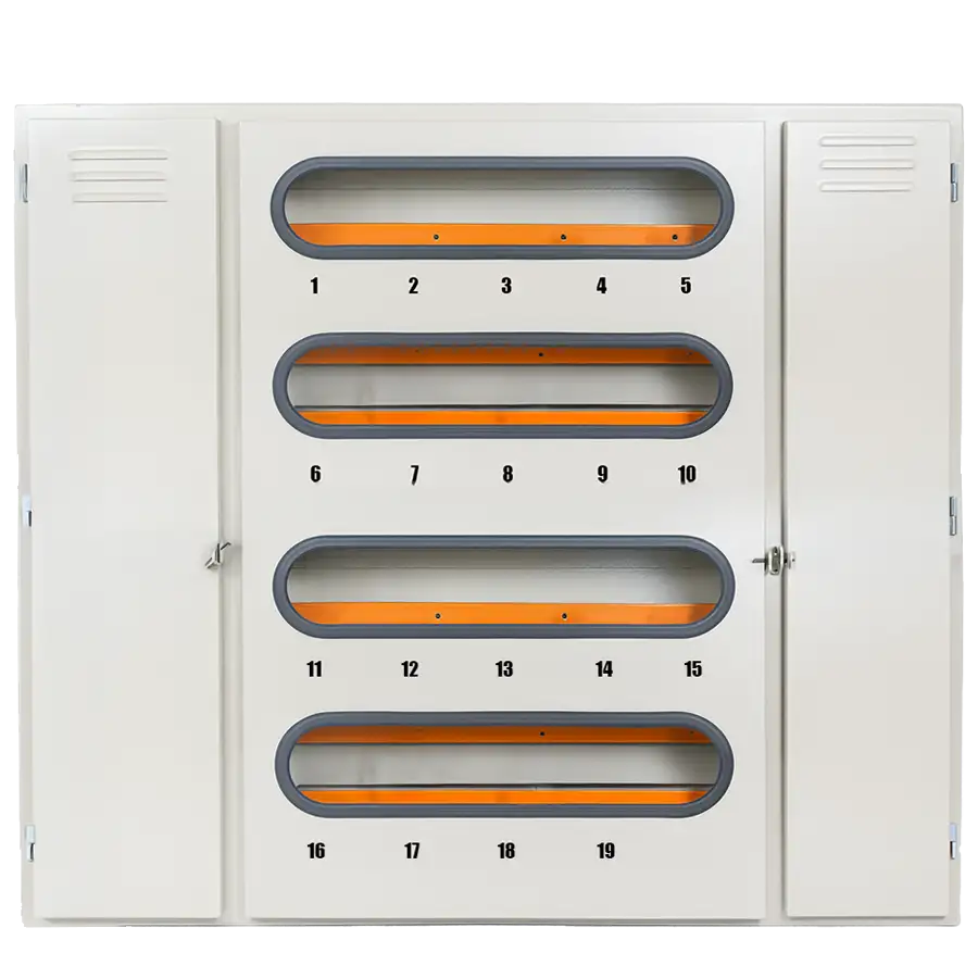 Gabinete para 19 medidores de Luz
