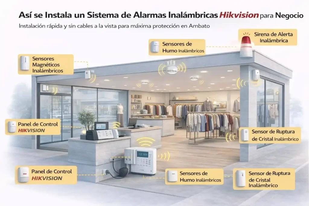 Alarmas para Negocio en Ambato