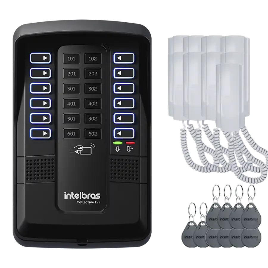 Portero Eléctrico para 9 Departamentos en Ambato